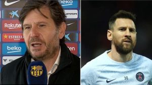أليماني يراوغ بإجابة غامضة بشأن عودة ميسي إلى برشلونة