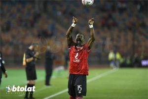 فيديو | ديانج يُسجل هدف الأهلي الأول أمام المقاولون العرب