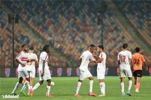 فيديو | إبراهيما نداي يُسجل هدف الزمالك الثاني أمام فاركو