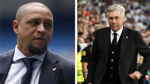 روبرتو كارلوس يرد على أنباء توقيع أنشيلوتي عقدًا مع منتخب البرازيل