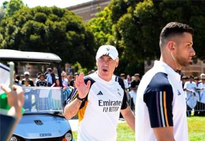 أنشيلوتي: ريال مدريد محظوظ بـ بيلينجهام.. ويتجنب الحديث عن مبابي